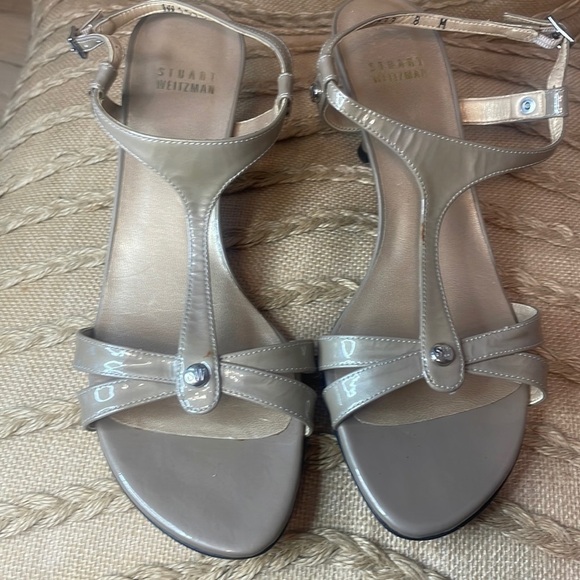 Stuart Weitzman Nude Heels Size 8M - Picture 5 of 12